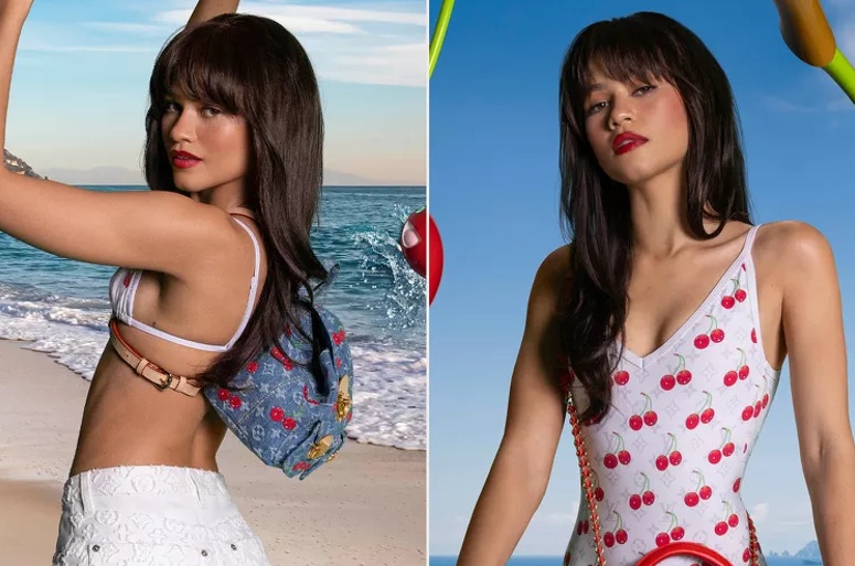 Zendaya กับการถ่ายแบบชุดว่ายน้ำในแคมเปญ Louis Vuitton